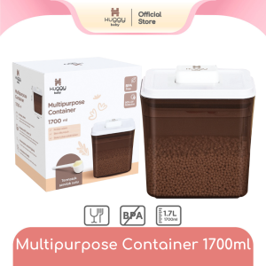 Huggy Baby MS006 Multipurpose Container 1700ml | Kotak Susu Wadah Makanan Serbaguna