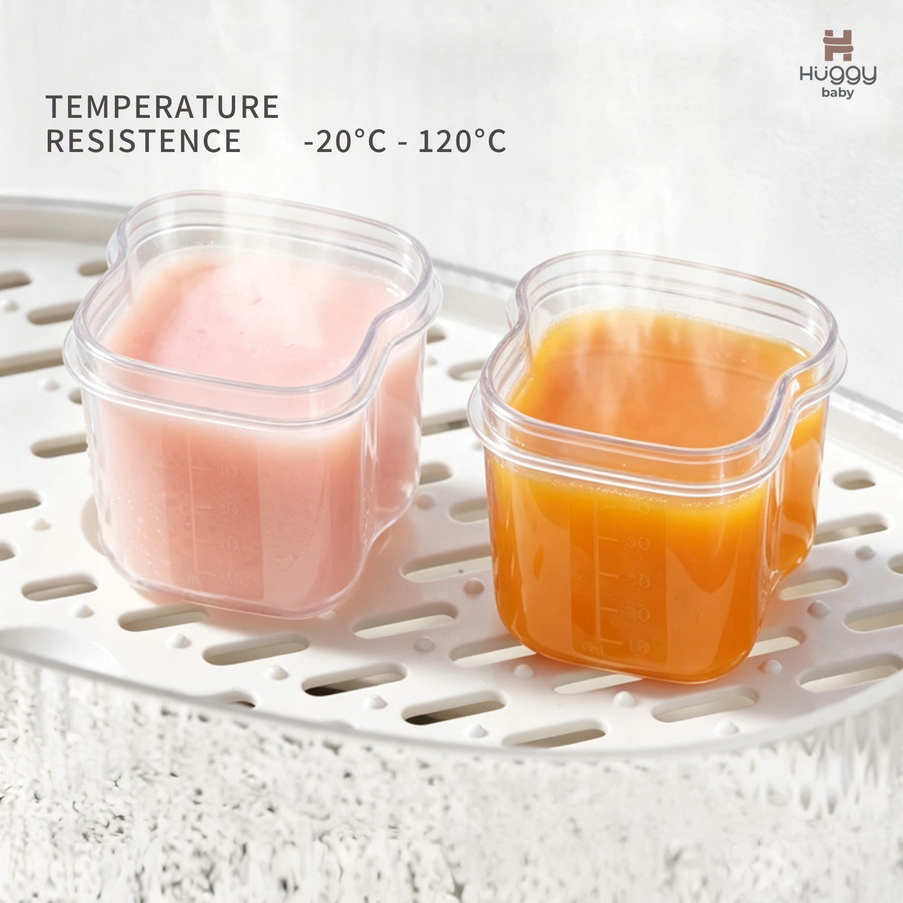 Huggy Baby WM003 Toast Baby Food Storage | Wadah Kotak Penyimpanan MPASI - Image 4