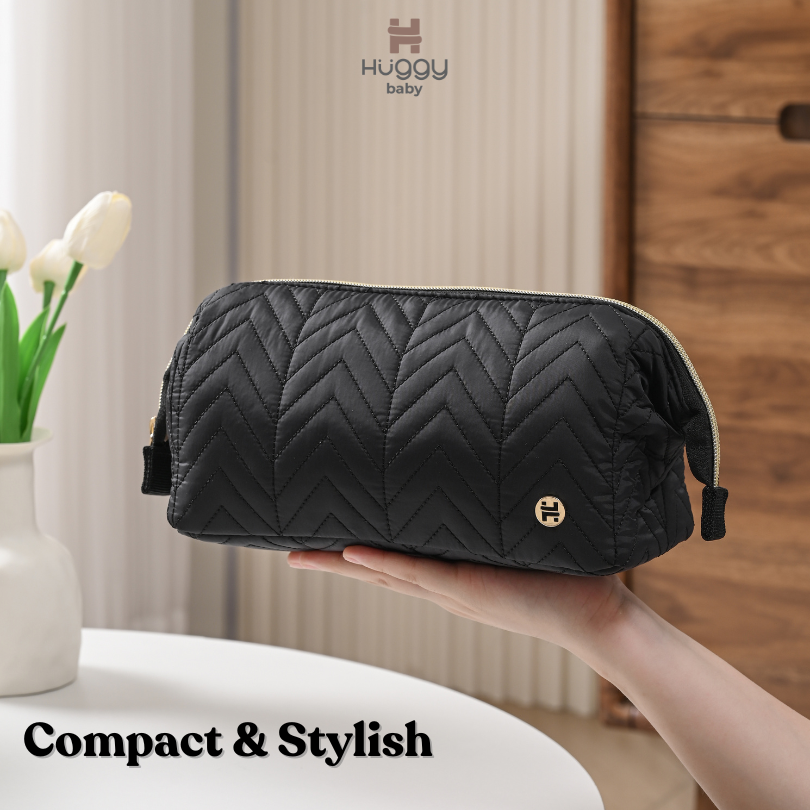Huggy Baby BAG204 Toiletry Bag | Tas Kosmetik & Perlengkapan Mandi Anak Bayi Dewasa Travel Organizer - Image 5