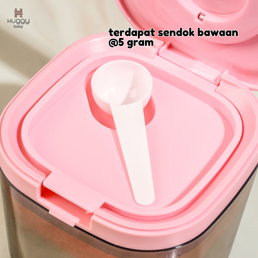 Huggy Baby MS007 Milk Storage Container 800ml | Kotak Penyimpanan Susu Bubuk - Image 2
