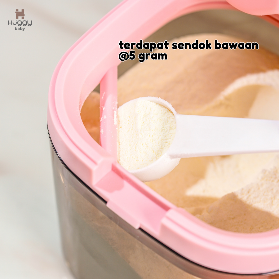 Huggy Baby MS007 Milk Storage Container 800ml | Kotak Penyimpanan Susu Bubuk - Image 4