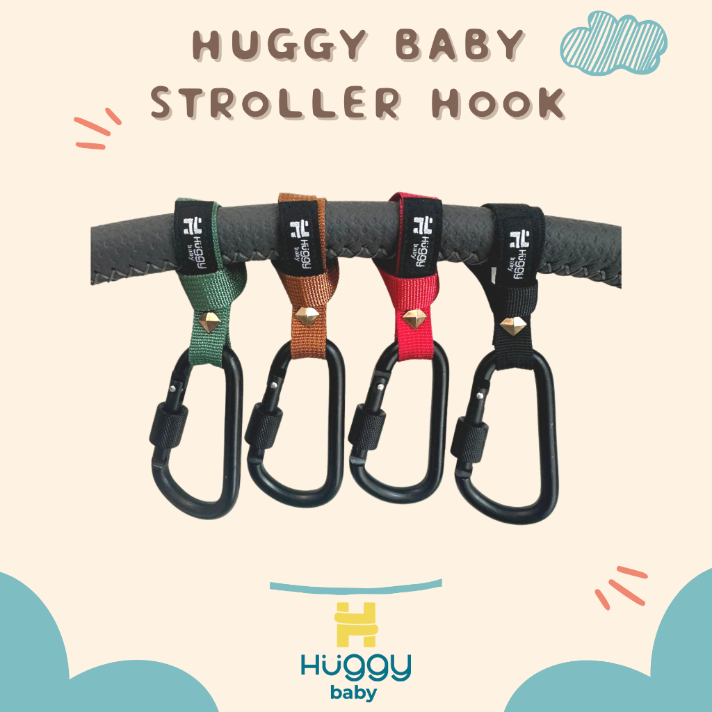 Huggy Baby ACC003 Rope Stroller Hook | Gantungan Stroller Premium - Image 3
