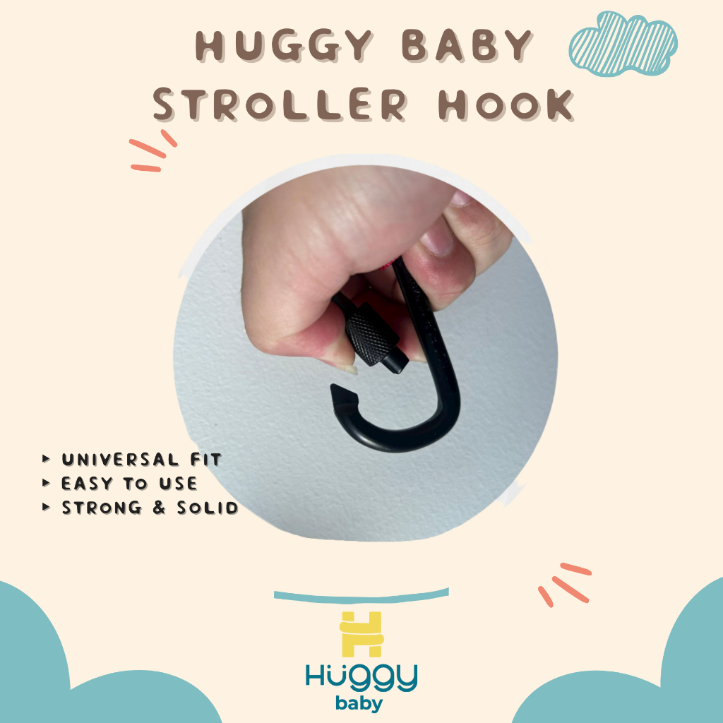 Huggy Baby ACC003 Rope Stroller Hook | Gantungan Stroller Premium - Image 5