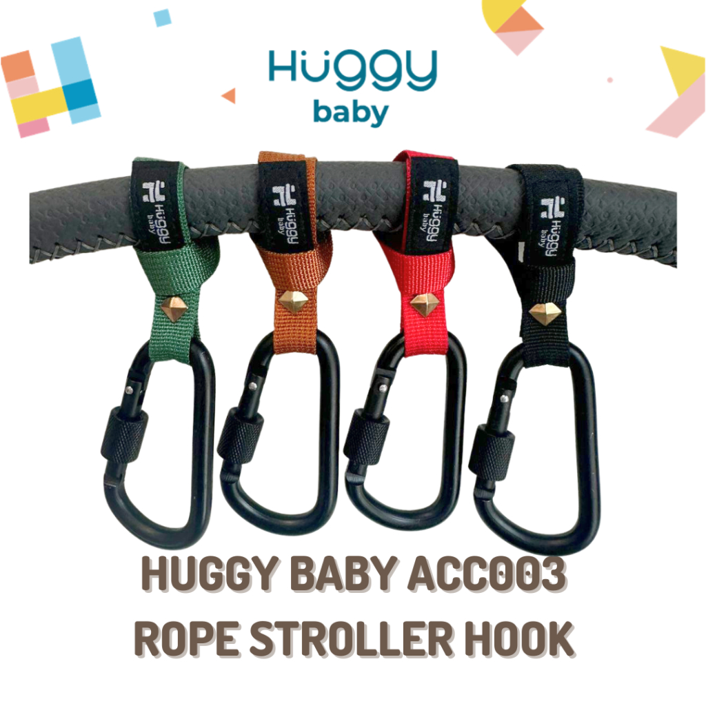 Huggy Baby ACC003 Rope Stroller Hook | Gantungan Stroller Premium