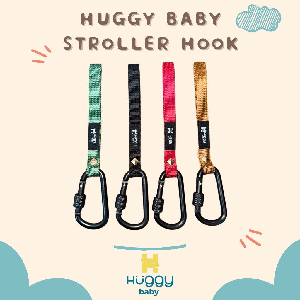 Huggy Baby ACC003 Rope Stroller Hook | Gantungan Stroller Premium - Image 2